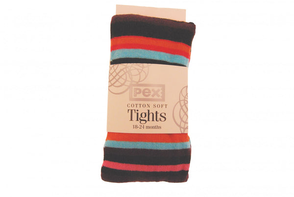 Pex Multicoloured Stripe Tights