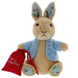 Peter Rabbit Plush Christmas Toy By Gund