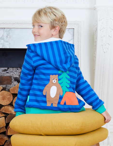 Toby Tiger Organic Bear Hoodie