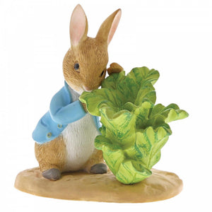 Peter Rabbit Figurine Peter With Lettuce