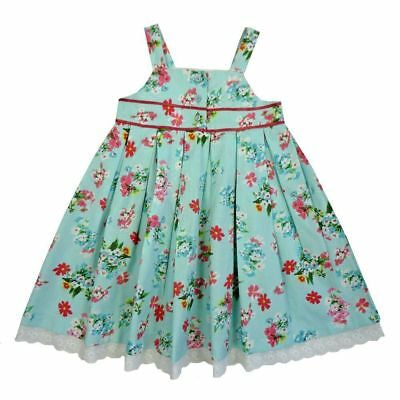 Powell Craft Pastel Floral Dress And Doll