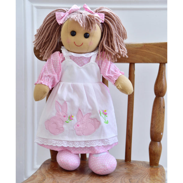 Pink Rabbit Dress 40cm Rag Doll