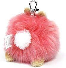 Flopsy Bunny Plush Pom Pom Keyring By Gund