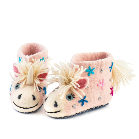 Sew Heart Felt Unicorn Slippers