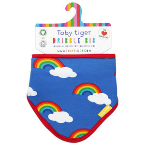 Toby Tiger Organic Rainbow Bib