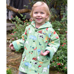 Farm Yard Animals Raincoat