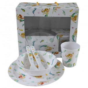 Powell Craft Mermaid Melamine Dining Set