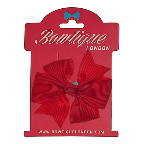 Bowtique Large Red Pinwheel Bow