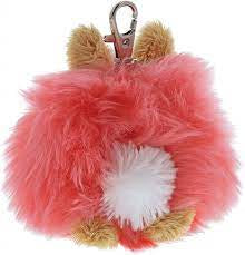 Flopsy Bunny Plush Pom Pom Keyring By Gund