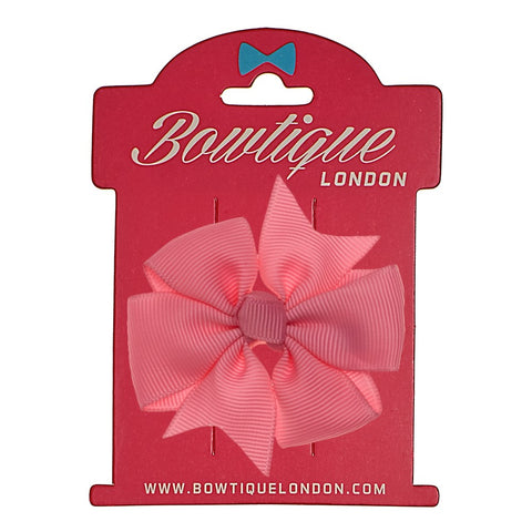 Bowtique Large Dusky Pink Pinwheel Bow