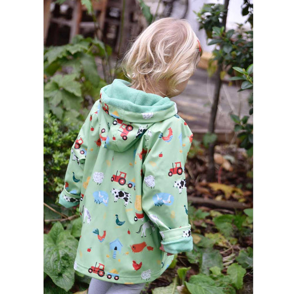 Farm Yard Animals Raincoat