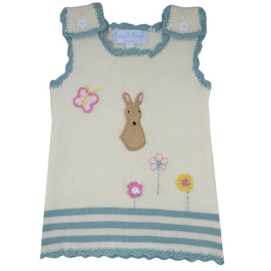 Powell Craft Knitted Bunny Dress
