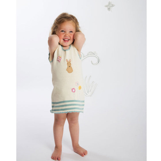 Powell Craft Knitted Bunny Dress