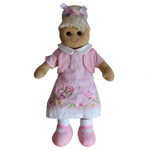 Pink Butterfly 40cm Rag Doll