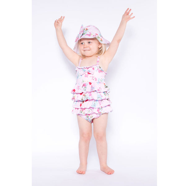Powell Craft Pink Floral Swimsuit
