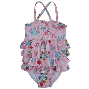 Powell Craft Pink Floral Swimsuit