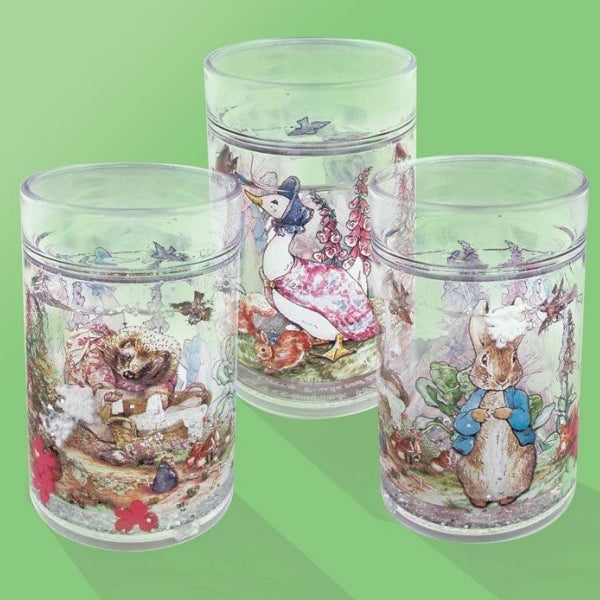 Peter Rabbit Glitter Beaker