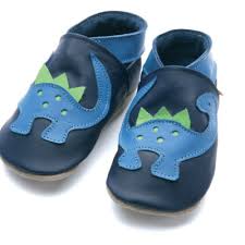 Starchild Dinosaur Leather Baby Shoes