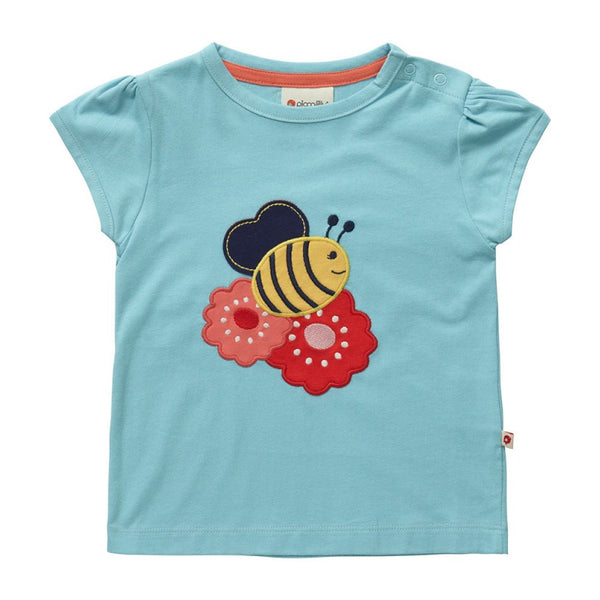 Piccalilly Busy Bee Baby Top