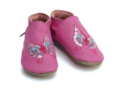 Starchild Butterfly Leather Baby Shoes